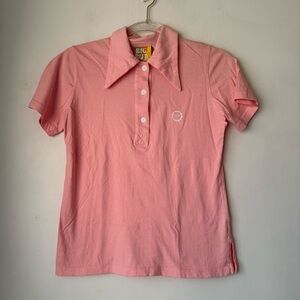 Big Bud Press Baby Pink Polo Short Sleeve Shirt P